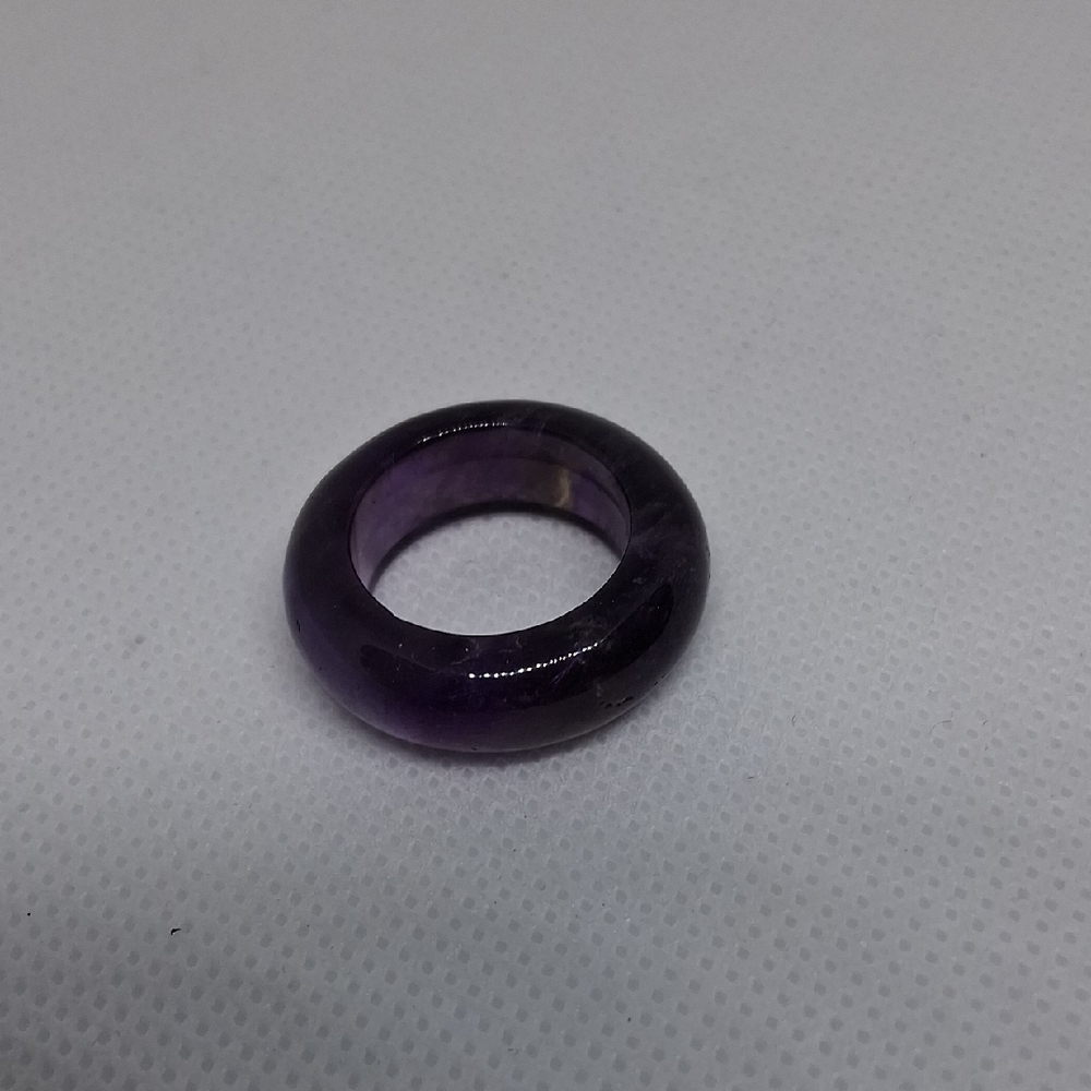 Purple Resin Ring
